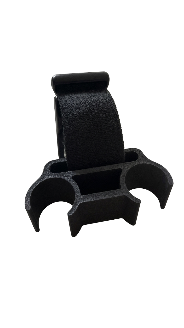 KlipRide ski-pole holder